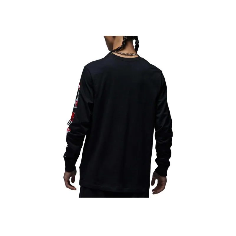 Jordan T Shirts Men Black-5
