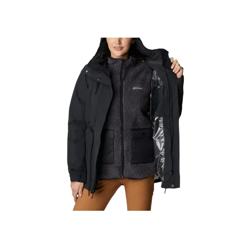 Columbia Windbreaker Jackets Women's Black-6