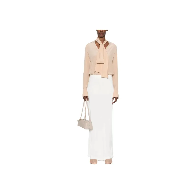 SportMax Pussy Bow Long Sleeved Top-1