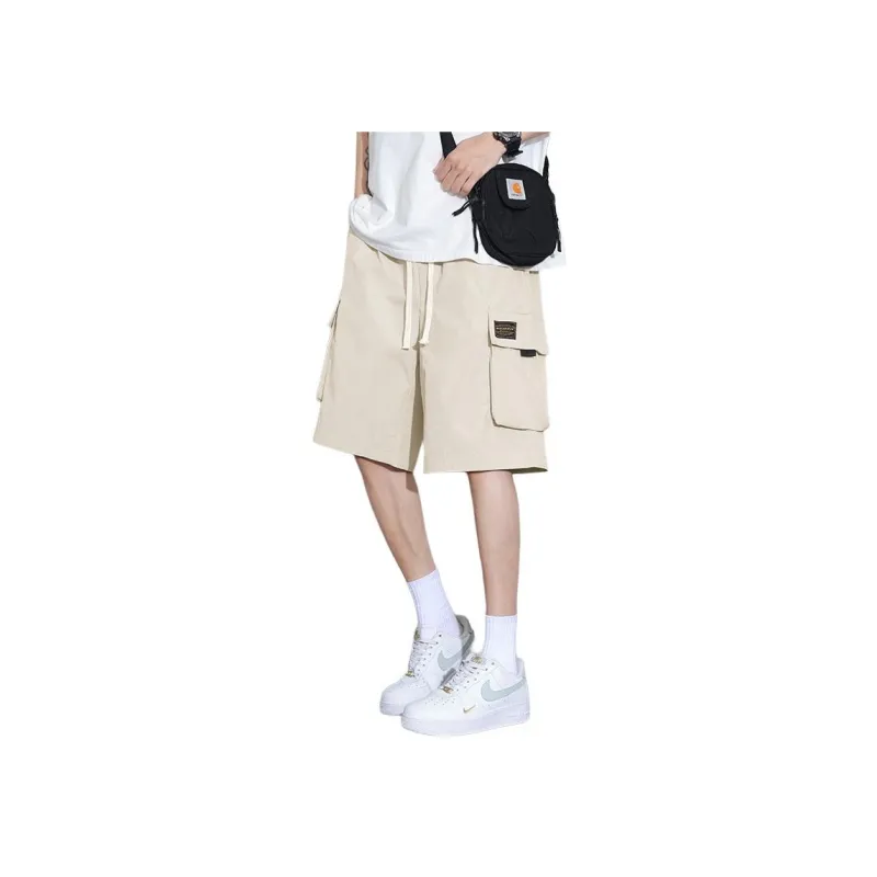 Warrior Huichao Riding The Wind Collection Cargo Shorts Unisex-5