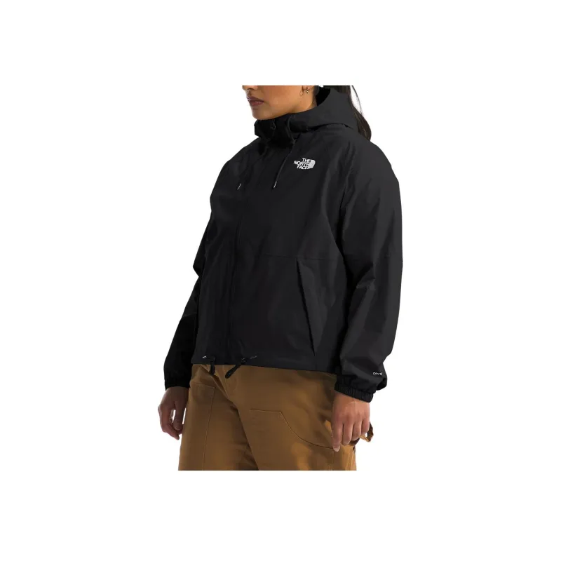 THE NORTH FACE Women's's Plus Antora Rain Hoodie Jackets Coats Women's Black-2