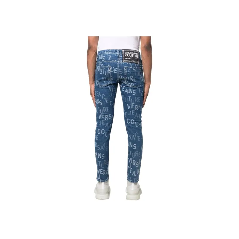 VERSACE JEANS COUTURE Jeans Men's Blue-2