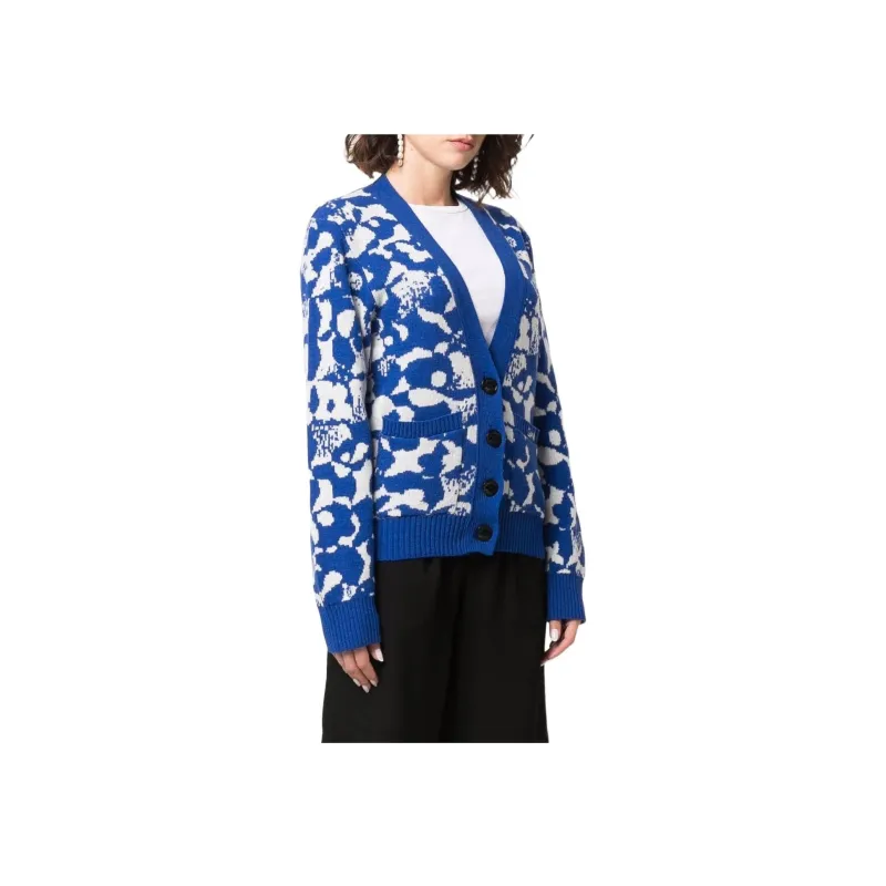 GANNI SS22 Fitted Knitwear Women's Blue-2