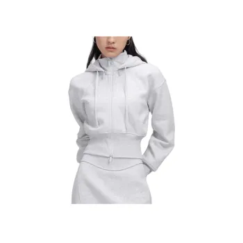 Lululemon Plush Fleece Jackets & Coats Women's Light Gray With A Hint Of Mixed Colors