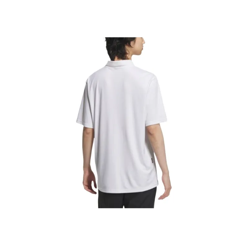 Adidas Polo Shirts Men White-3
