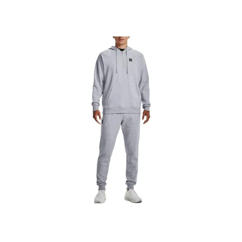 Under Armour Rival Sweatshirts Men Gray-2