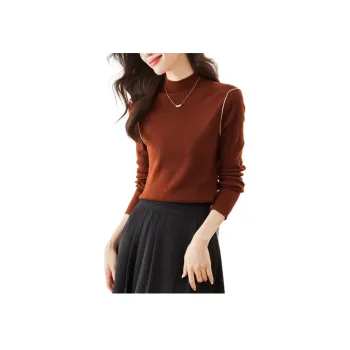 La Chapelle Knitwear Women's Coffee