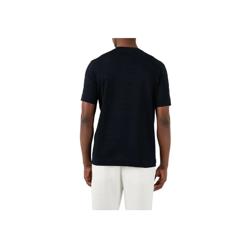 EMPORIO ARMANI Logo-Jacquard Crewneck T-Shirt-2