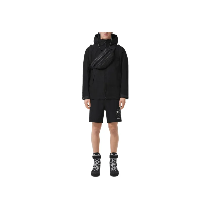 Burberry Hooded Zip Up Jacket-1