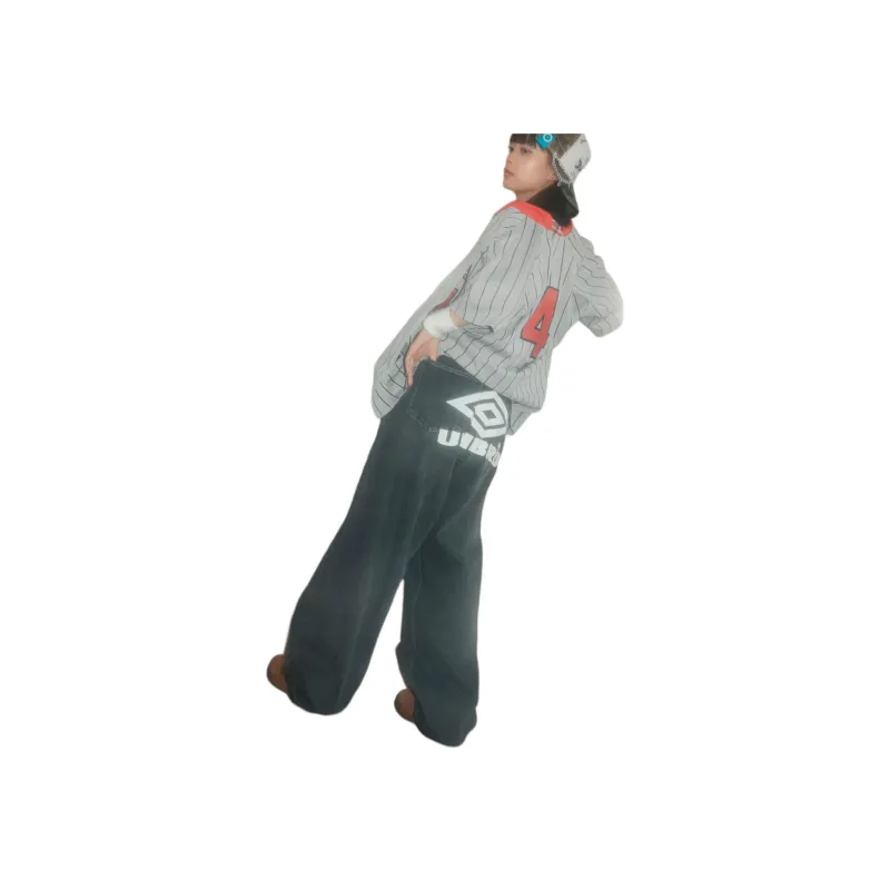 Umbro x Younger Song SS24 Jeans Unisex Light Gray-2