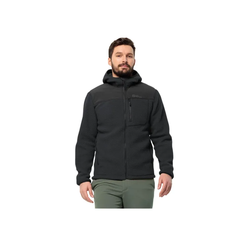 Jack Wolfskin Kammweg Pile Fz M Velvet feel Coat Men's-1
