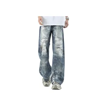NOAHGIGI Jeans Unisex Ocean Blue Color