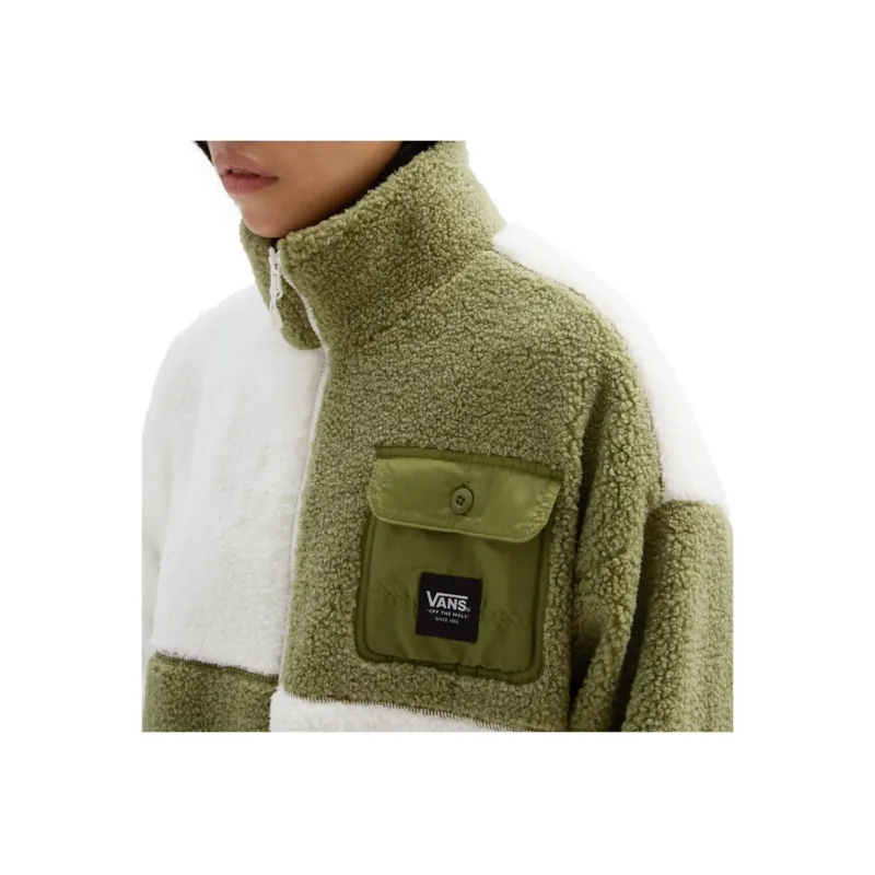 Vans Avondale Jacket Women's Green White-5