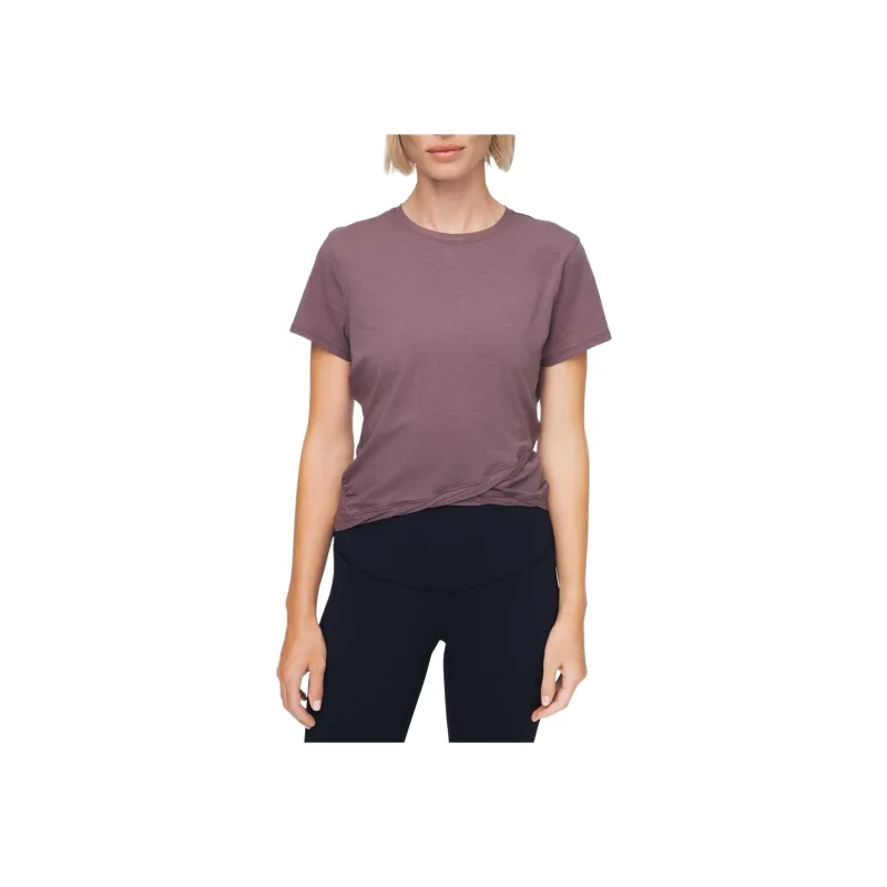 Lululemon T-Shirt Women's Frosted Mulberry Purple-0