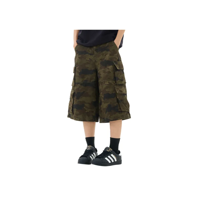 DANGERTIGER Cargo Shorts Unisex Camouflage-0