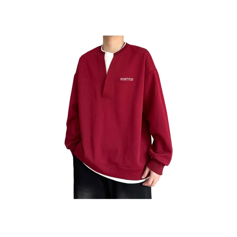 MONTVOO Sweatshirt Unisex Active Black-15