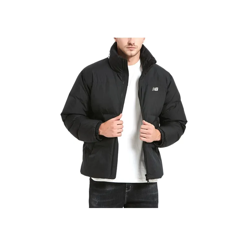 New Balance Down Jacket Winter Men's Black-4