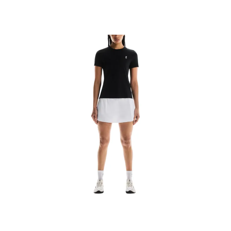On Court Regular T Shirt Women's Pure Black-0