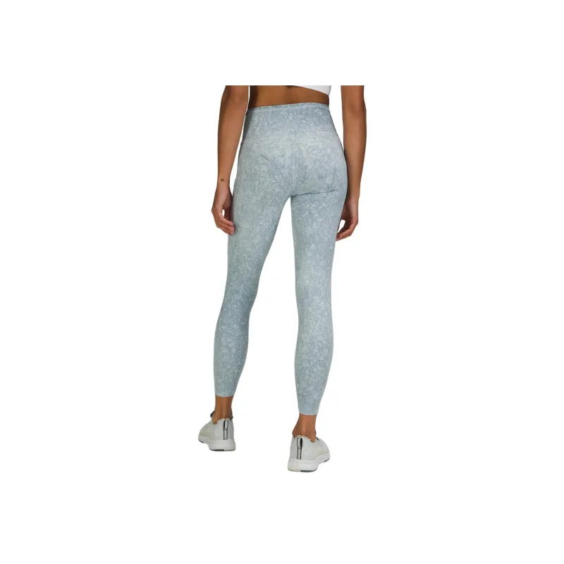 Lululemon Fast And Free Casual Pants Women's Sand Grain White Blue Mist-4