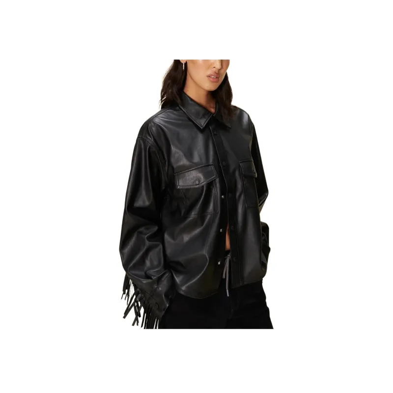 HOUSE OF SUNNY Jackets Coats Women's Black-5