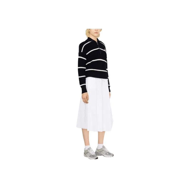 Moncler Sweater Women's Blue Black-4