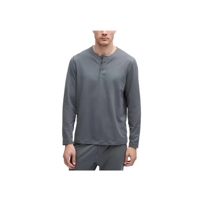 Lululemon Soft Jersey Henley T Shirt Men's-4