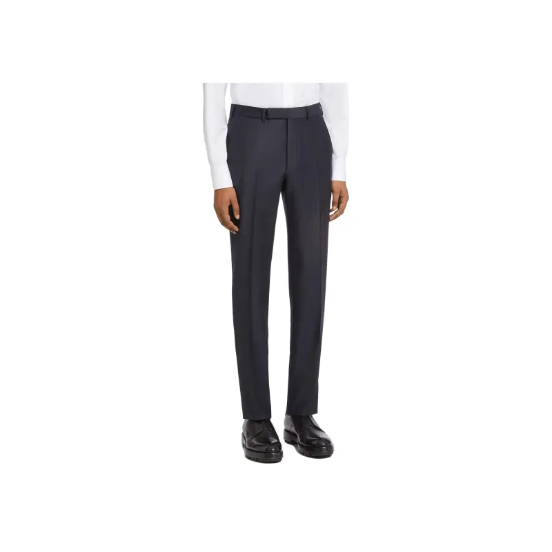 Zegna Trofeo Pressed Crease Tailored Pants-1