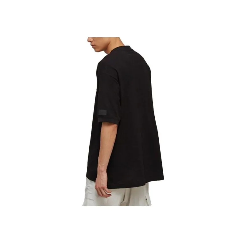 Y 3 Logo patch Sleeve T shirt-4