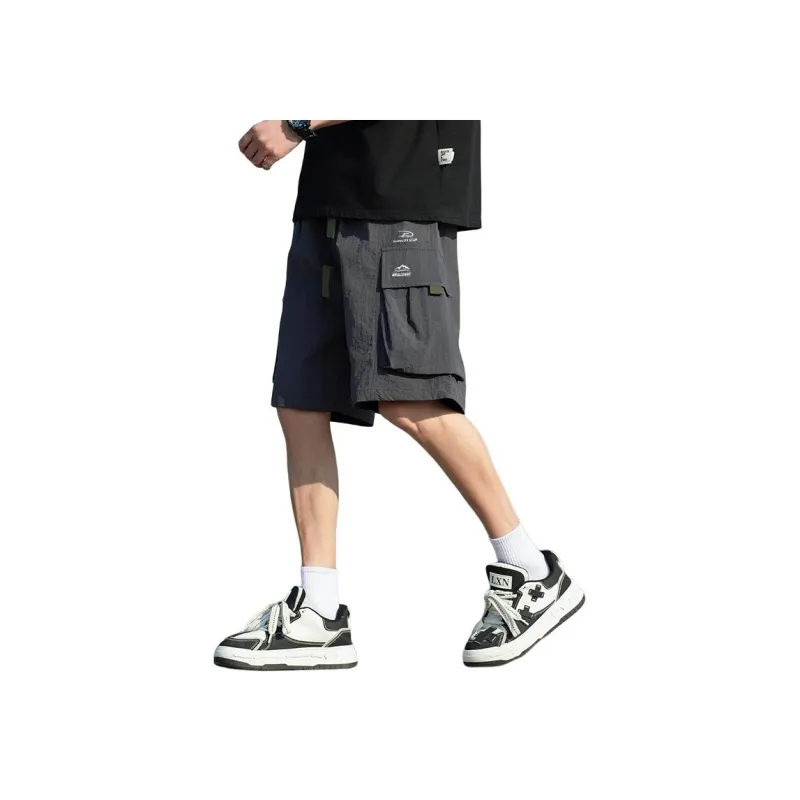 Warrior Huichao Riding The Wind Collection Shorts Unisex Light Purple-18