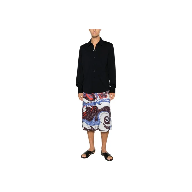 Orlebar Brown Giles Merino Wool Shirt-1