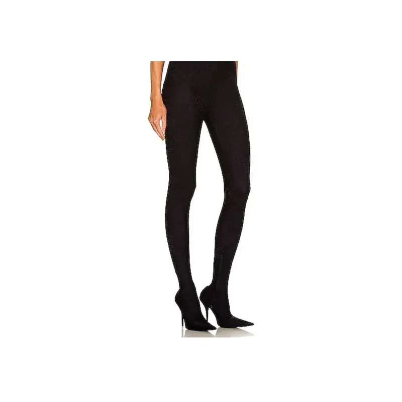 Balenciaga X Adidas Women's Athletic Leggings Black White-5
