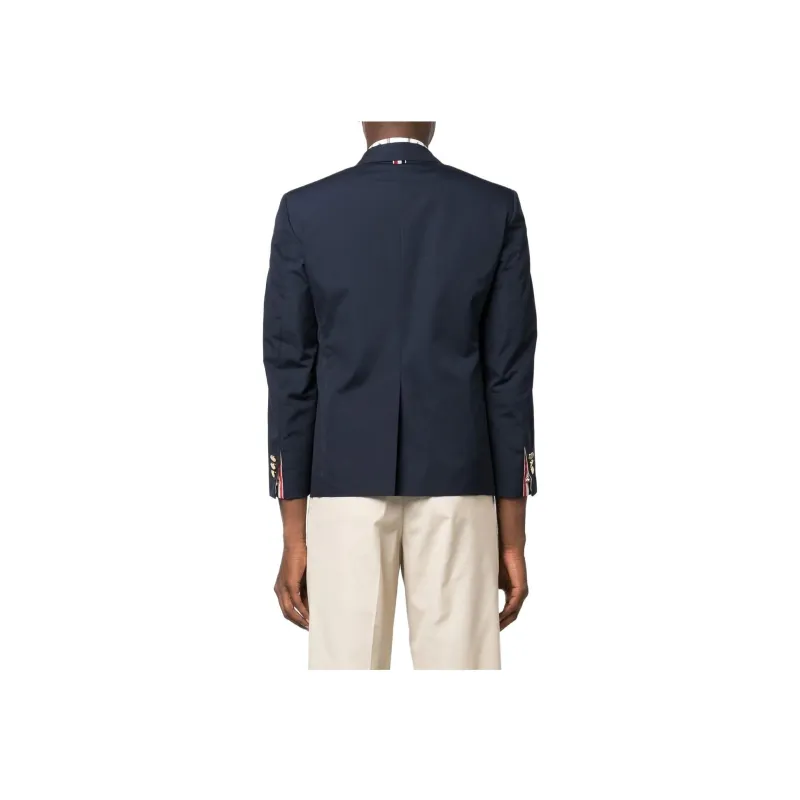 THOM BROWNE Single Breasted Tailored Blazer-2