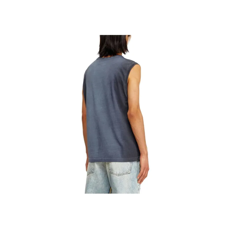DIESEL T Bisco Q1 Logo print Tank Top-4