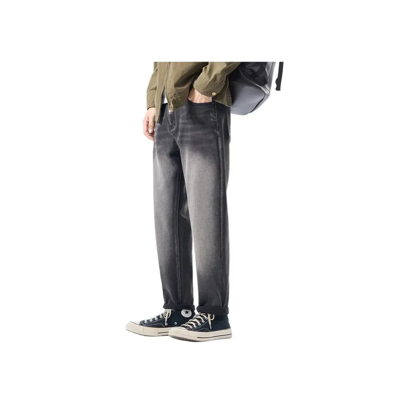 VALKOMM Jeans Unisex Charcoal Black-0