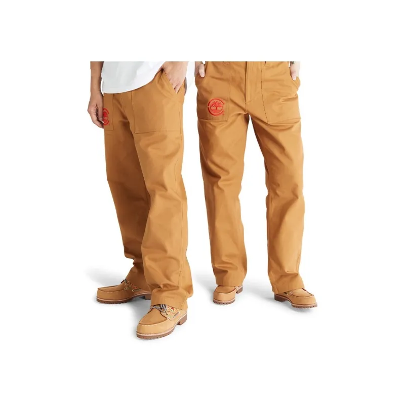 Timberland Casual Pants Unisex Brown-2