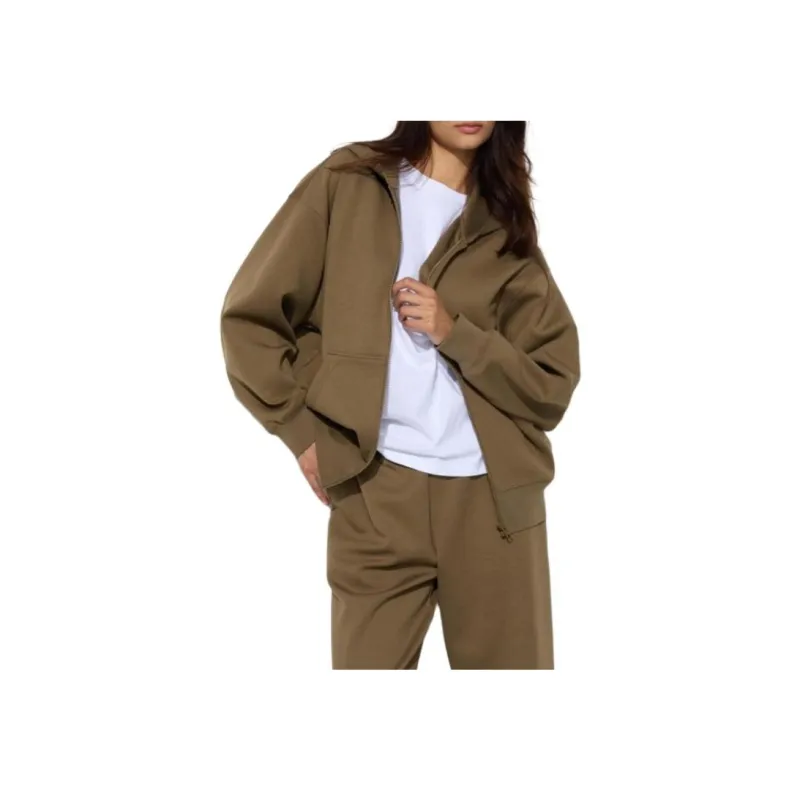 UNIQLO Jackets Coats Women's Dark Olive-3