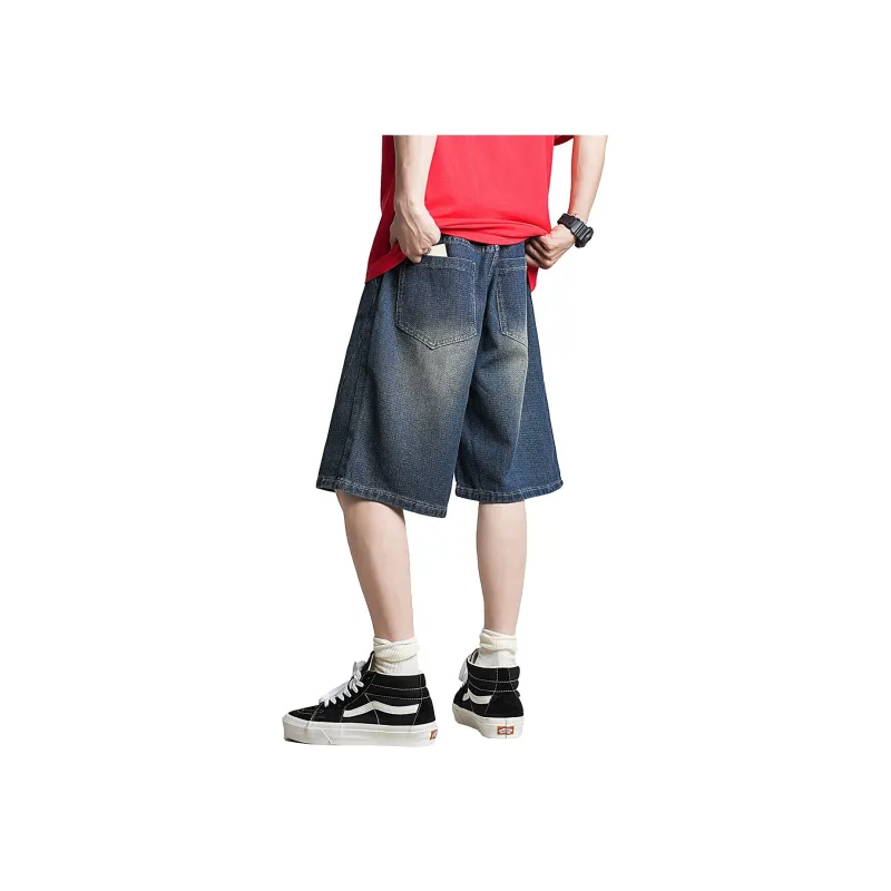 ALang Studio Denim Shorts Unisex-1