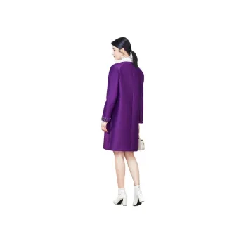 BBLLUUEE Long Sleeved Dress Women's Violet