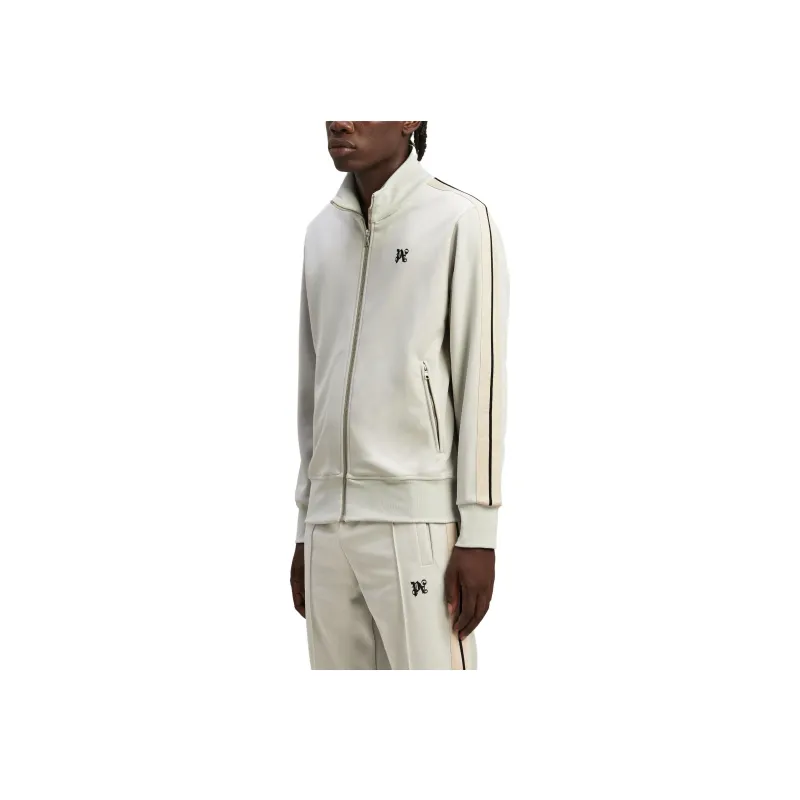 PALM ANGELS Monogram Embroidered Zipped Jacket-3