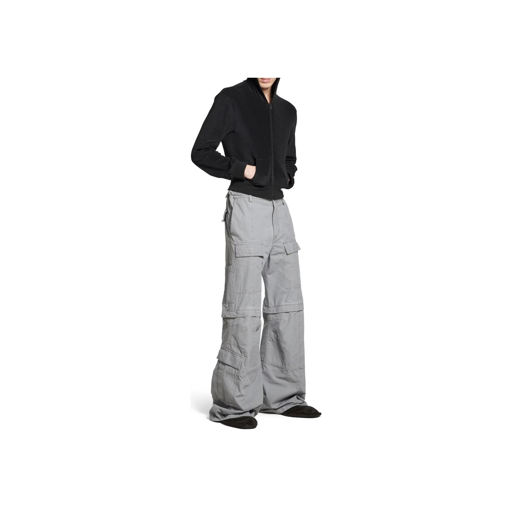 Balenciaga Flared Cargo Pants - POIZON