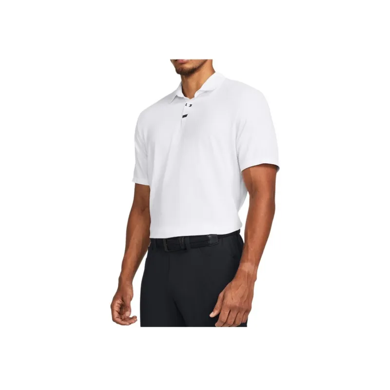 Under Armour Tour Polo Shirt Men's White-2