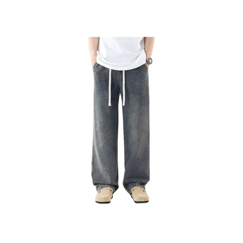 MIANDEMEIXUE Jeans Unisex-6