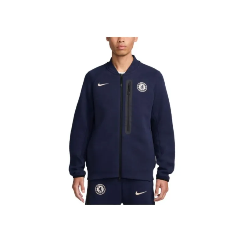 Nike Chelsea FC Tech Fleece N98 Jacket Men's Blue-2