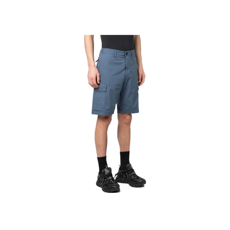 STONE ISLAND Logo Bermuda Shorts-1