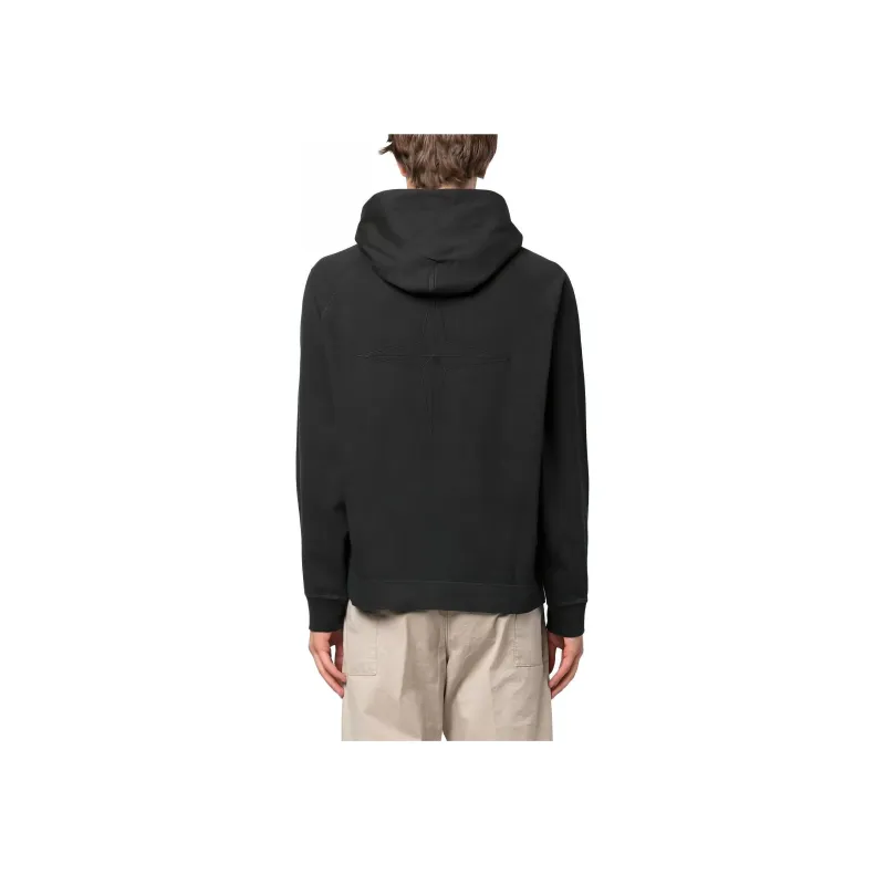 STONE ISLAND Logo print Cotton Hoodie-2