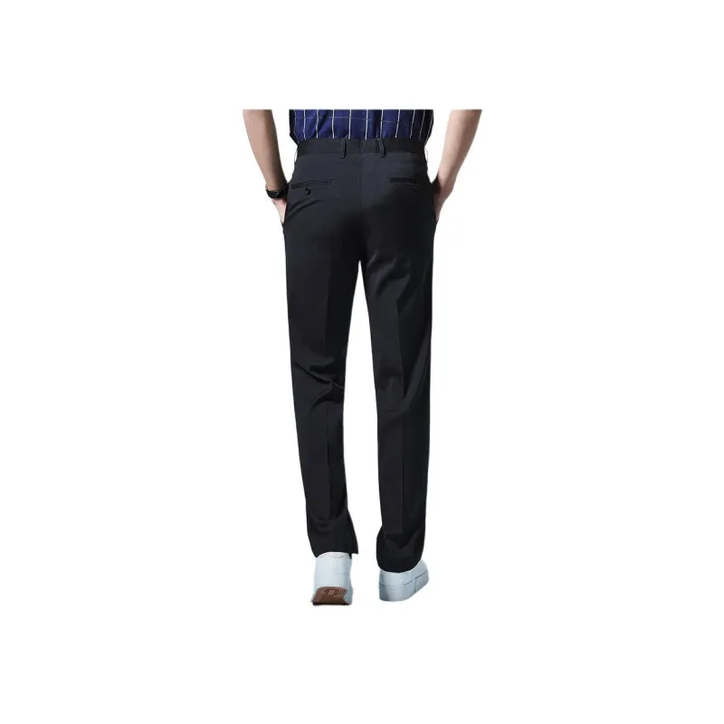 SHANSHAN Suit Trouser Men's Black-4