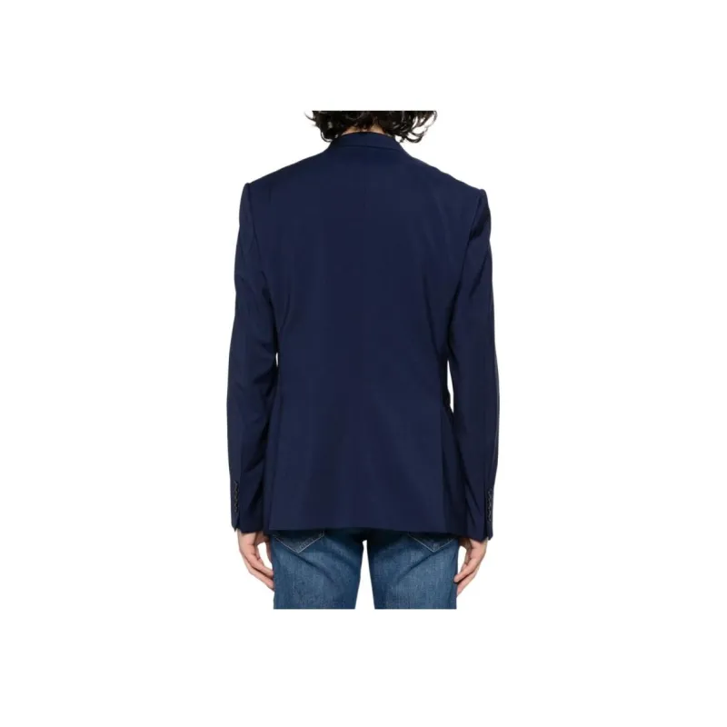 EMPORIO ARMANI Single breasted Wool Blazer-3