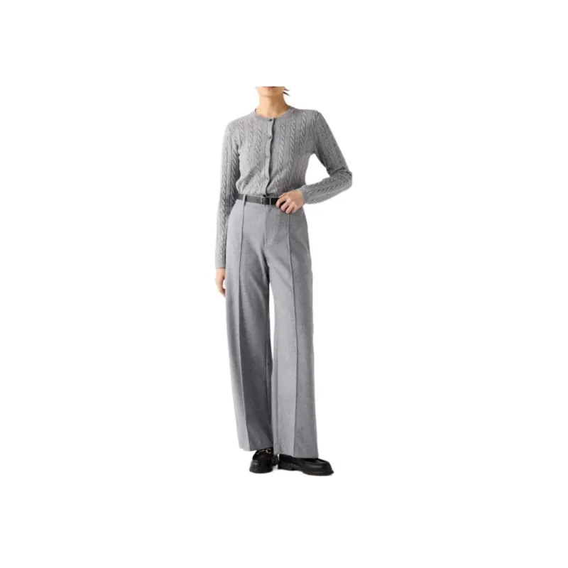 UNIQLO Casual Pants Women's Smoke Gray-0