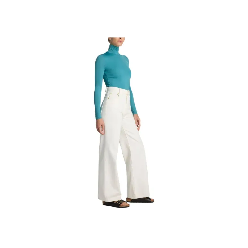 St. John Nuda High-neck Jersey Top-1