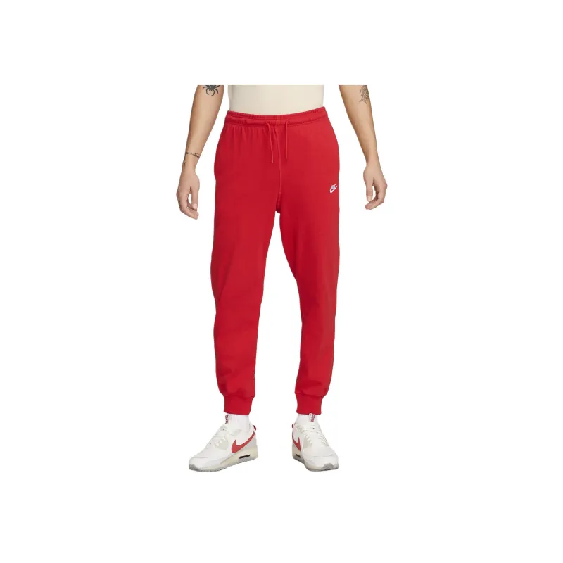 Nike Club Knitted Sweatpants Men's University Red-0